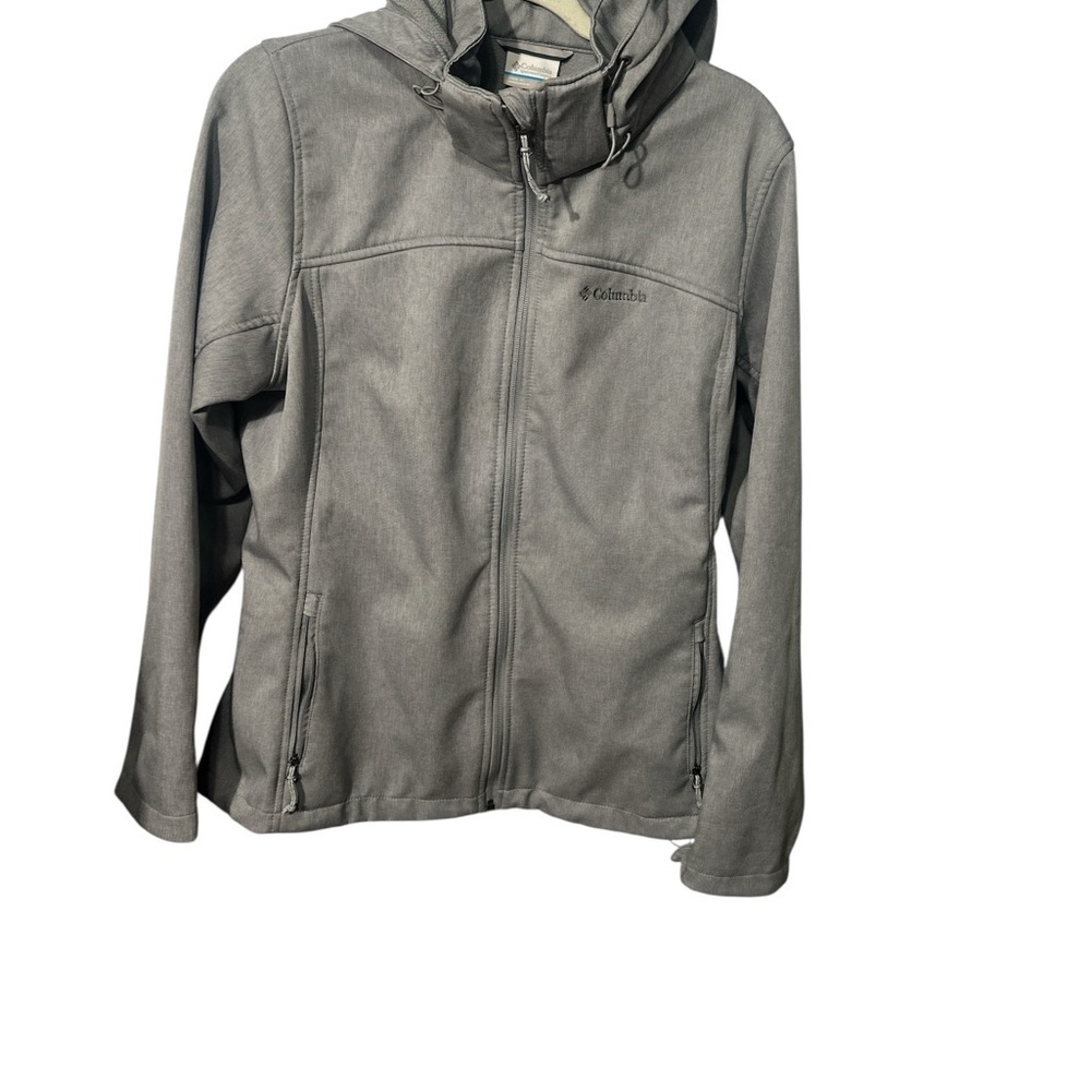 Columbia Gray Performance Jacket Soft-Shell Design - Picture 2 of 7